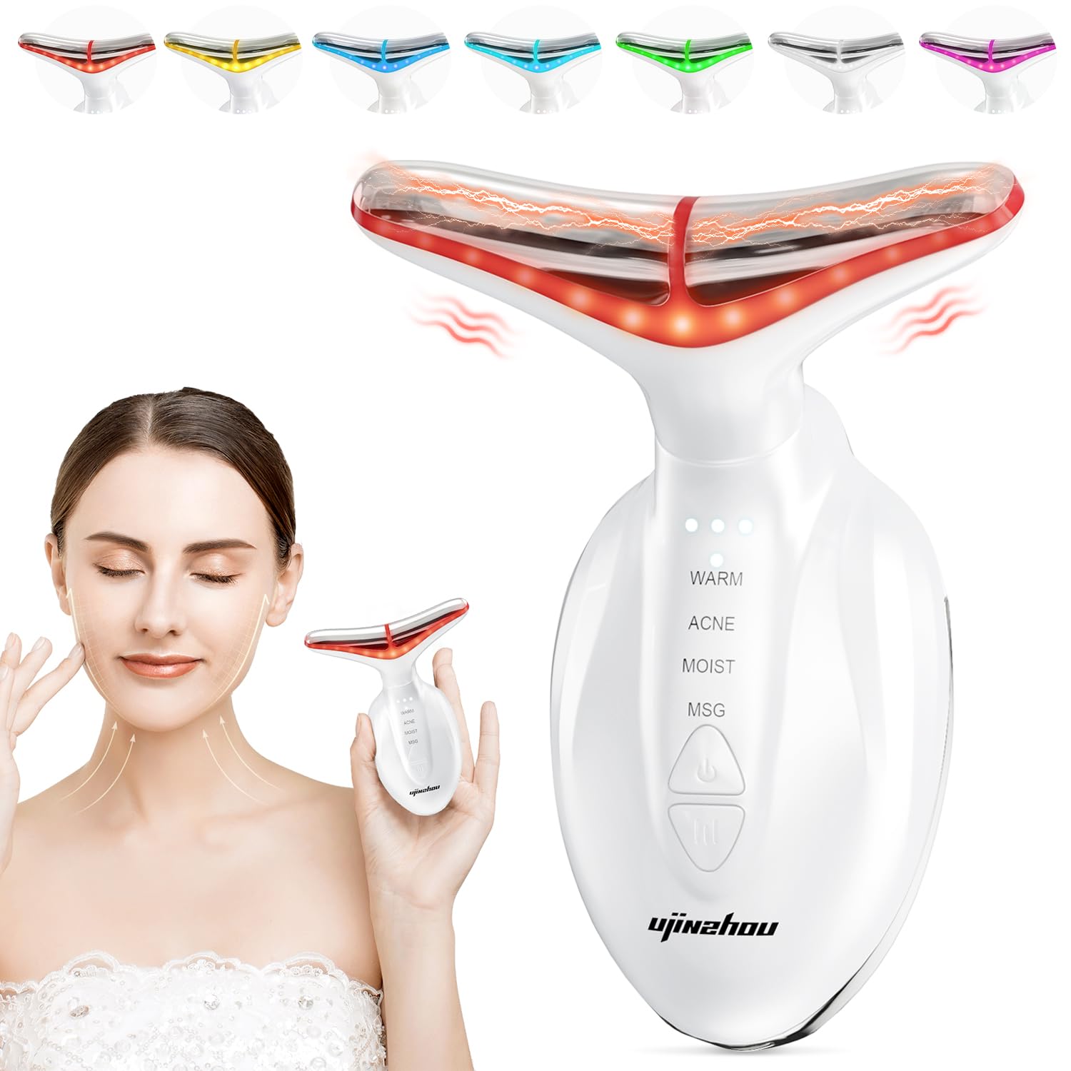 Face Massager Facial Lifting Device: Electric Neck Massage Lift